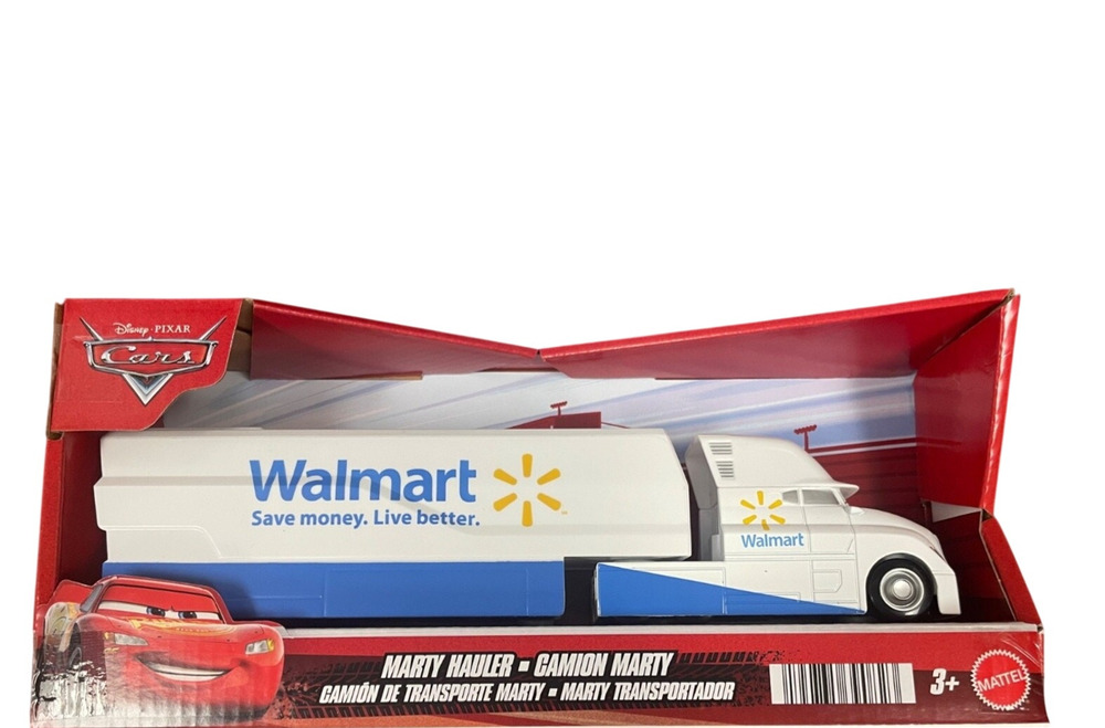 Disney Pixar Cars Marty Hauler Walmart Exclusive NIB